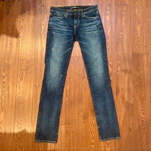 Big Star medium wash Kate straight jeans size 25 R